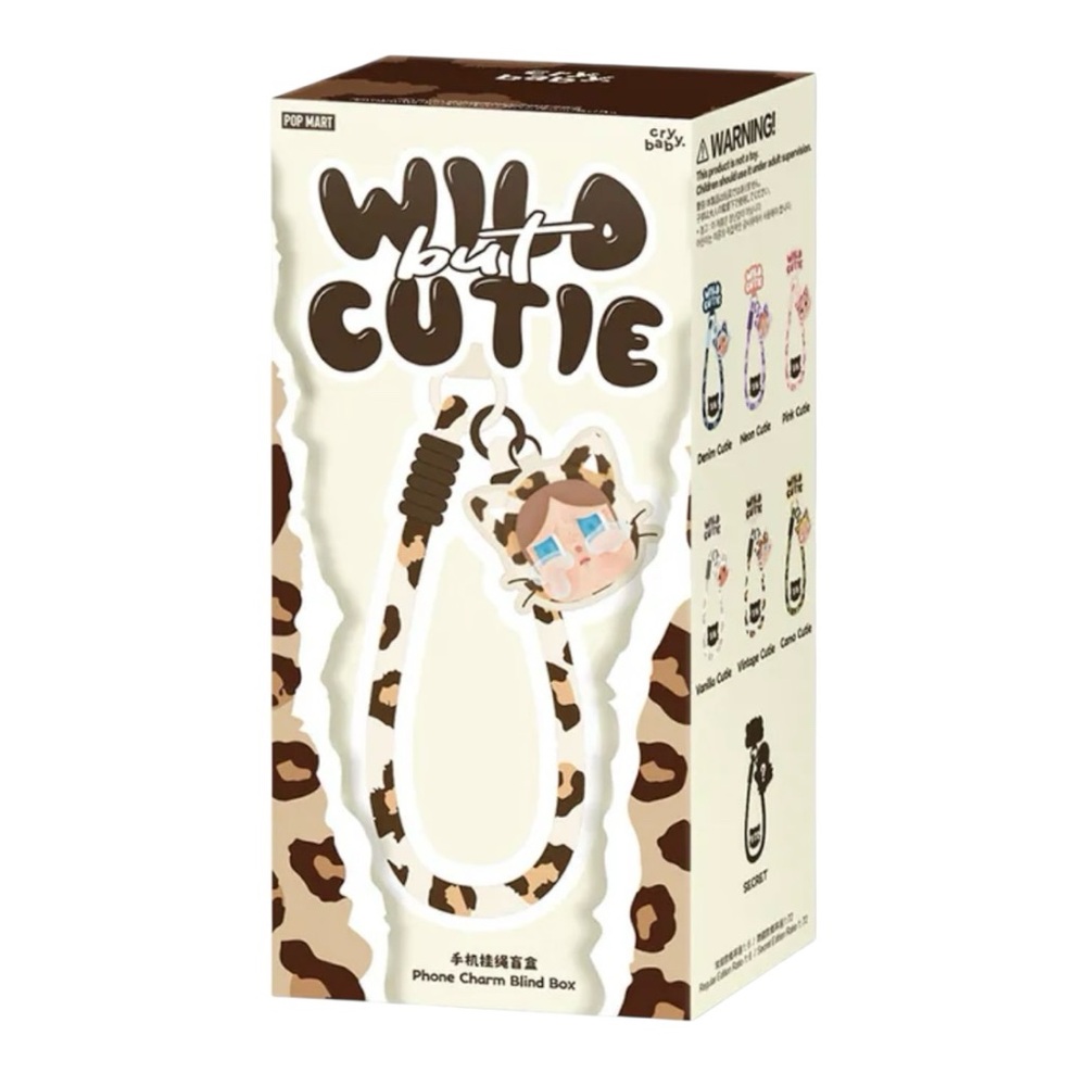 Pop Mart CRYBABY Wild but Cutie Series Phone Charm Blind Box